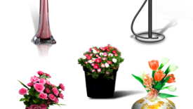 5 New Design Flowerpot background download