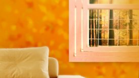 Indoor House Background HD Yellow Color