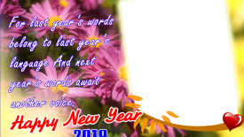 new year greeting cards design 2019 1