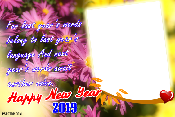 new year greeting cards design 2019