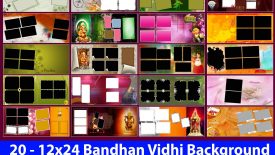 Karizma Album 12×24 Vidhi Background