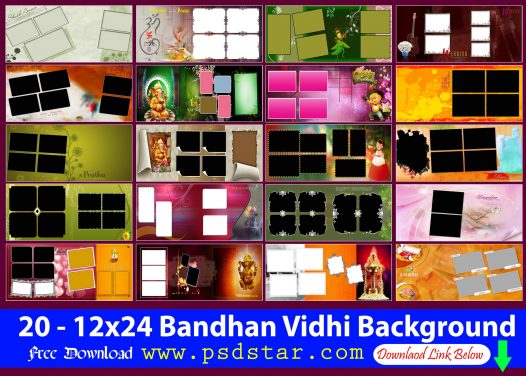 Karizma Album 12×24 Vidhi Background