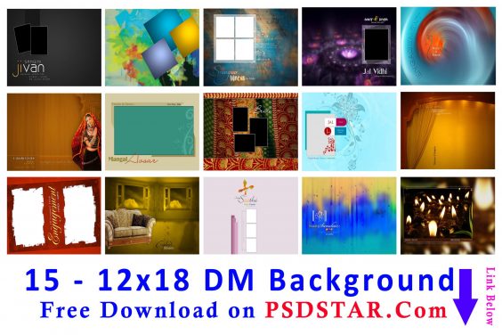 15 Karizma DM PSD Background Free Download