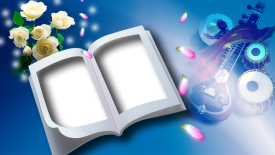 book frame png